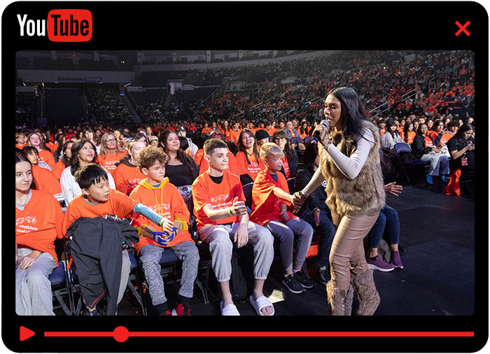 YouTube frame showing the 2024 Youth Gathering Event