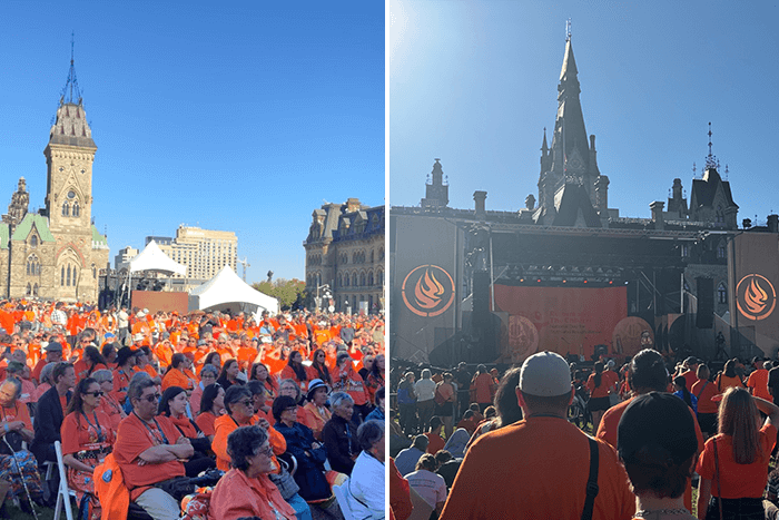 Parliament Hill on September 30th