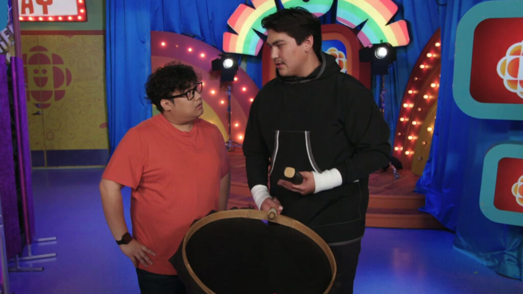 Inuk Dancer Teaches Drum Dancing for Kids